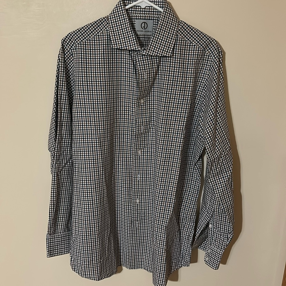 Daniel George Men’s Dress Shirt Size 17